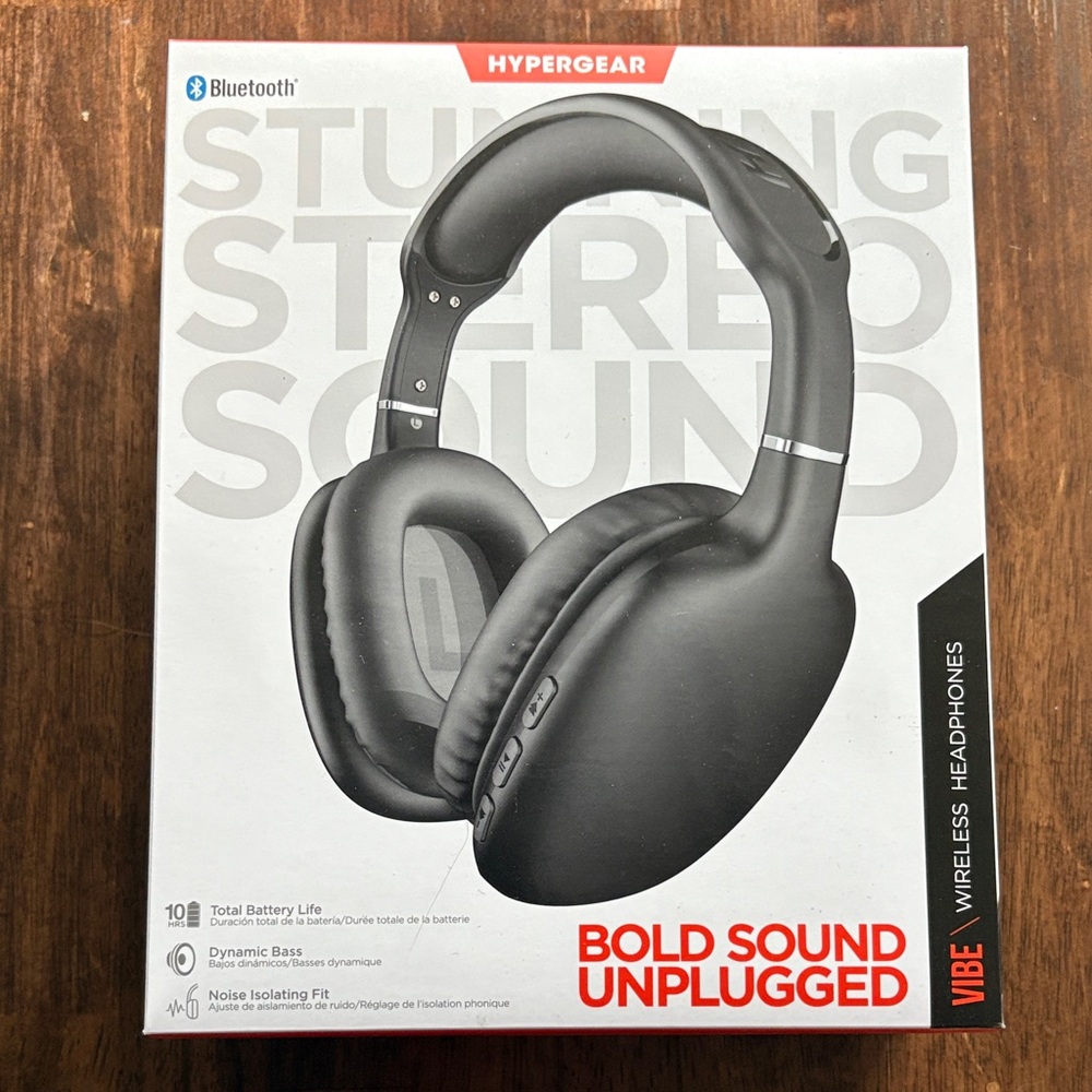 Hypergear Vibe Wireless Headphones - NWT